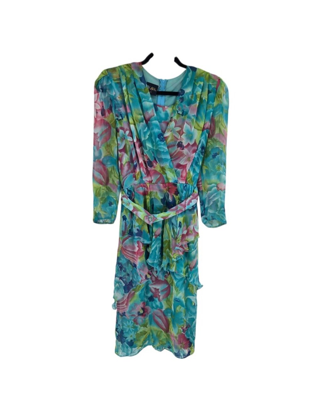 Your sixth sense womens size EURO 38 US Small pastel multicolor floral dress